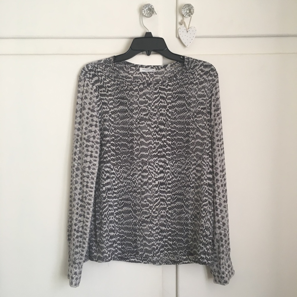 Equipment Liam Silk Top Shirt Blouse Snake Print M